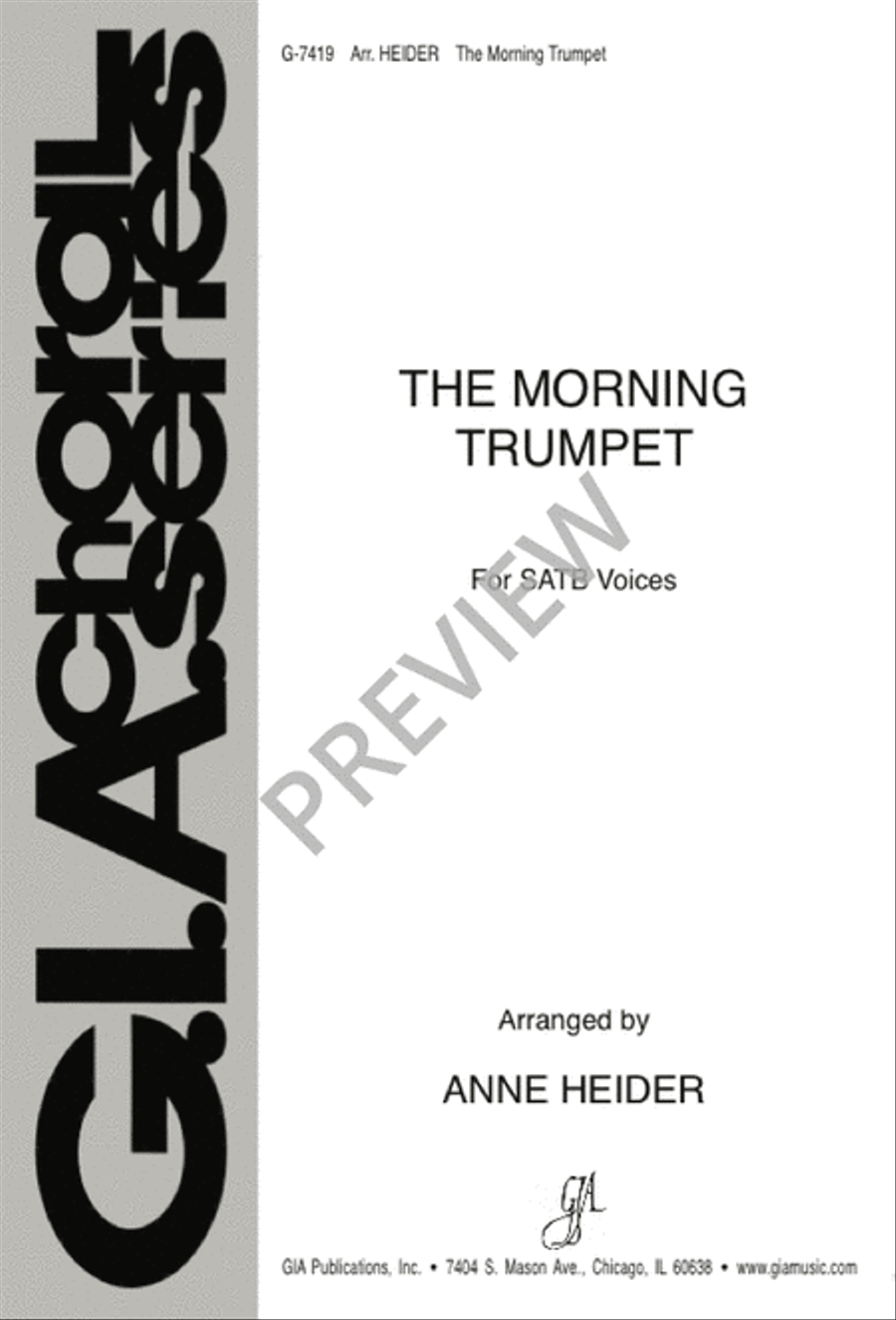 The Morning Trumpet Divisi scores gallery preview page 1
