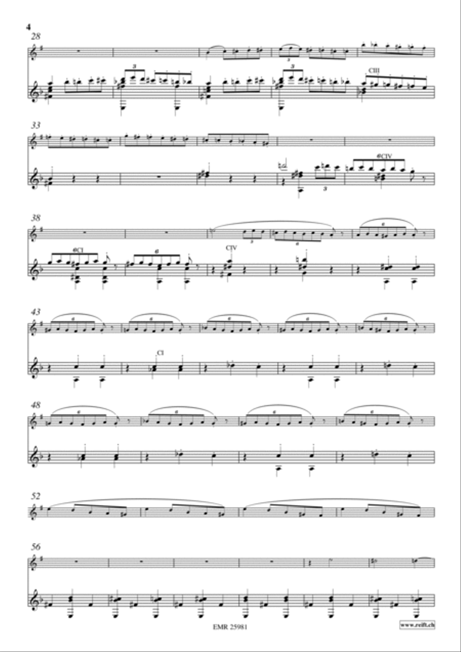 Bagatelle Sans Tonalite Bagatelle Sans Tonalite Tenor Saxophone scores gallery preview page 6