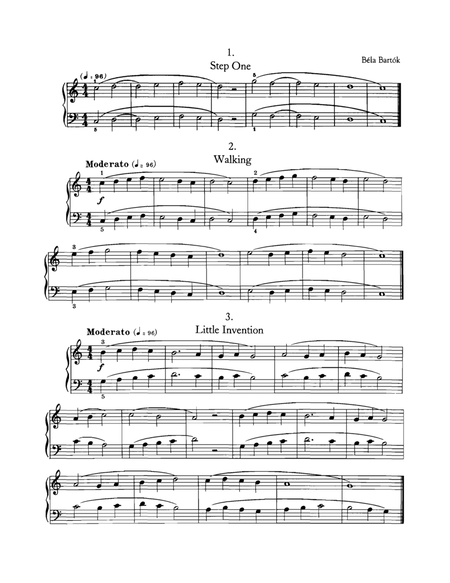 Bartók First Term at the Piano, Sz.53
