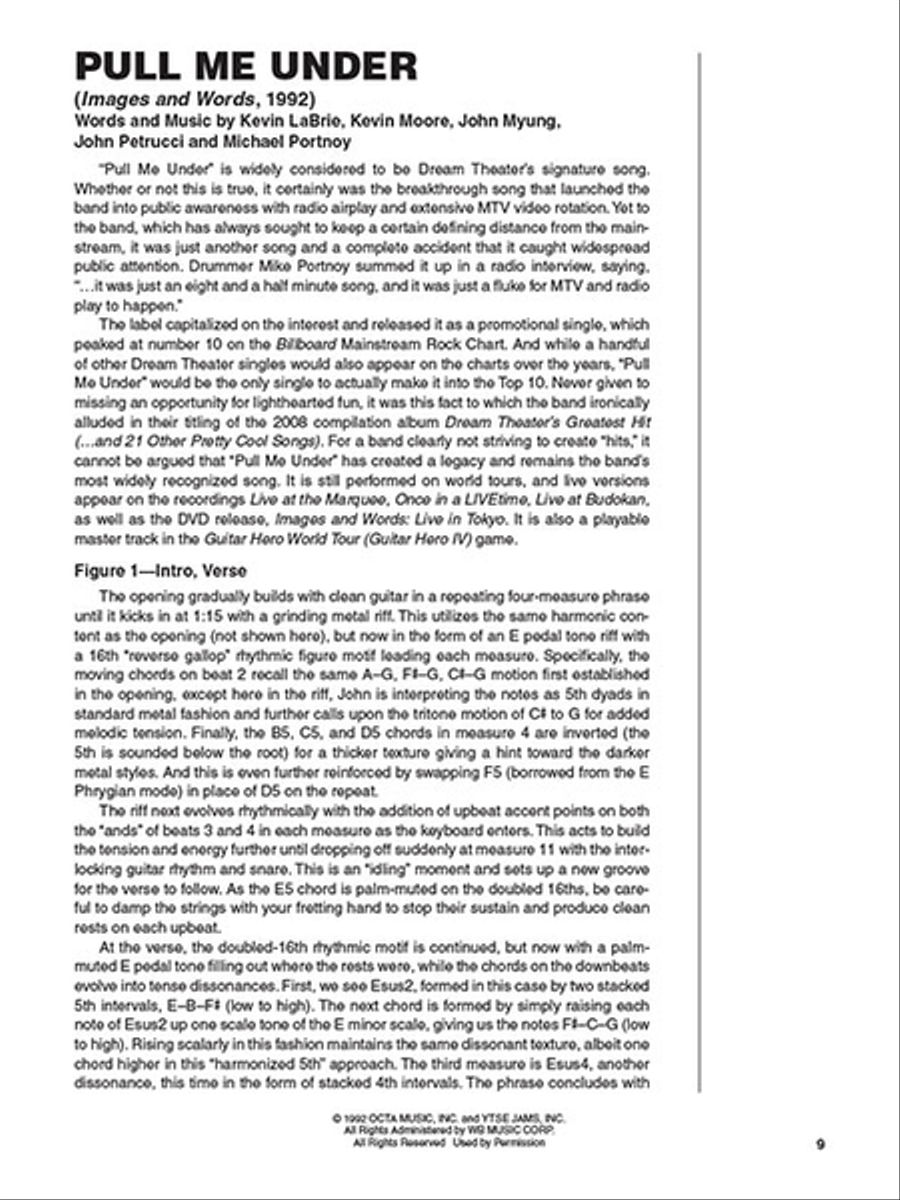 Dream Theater – Signature Licks Electric Guitar scores gallery preview page 4