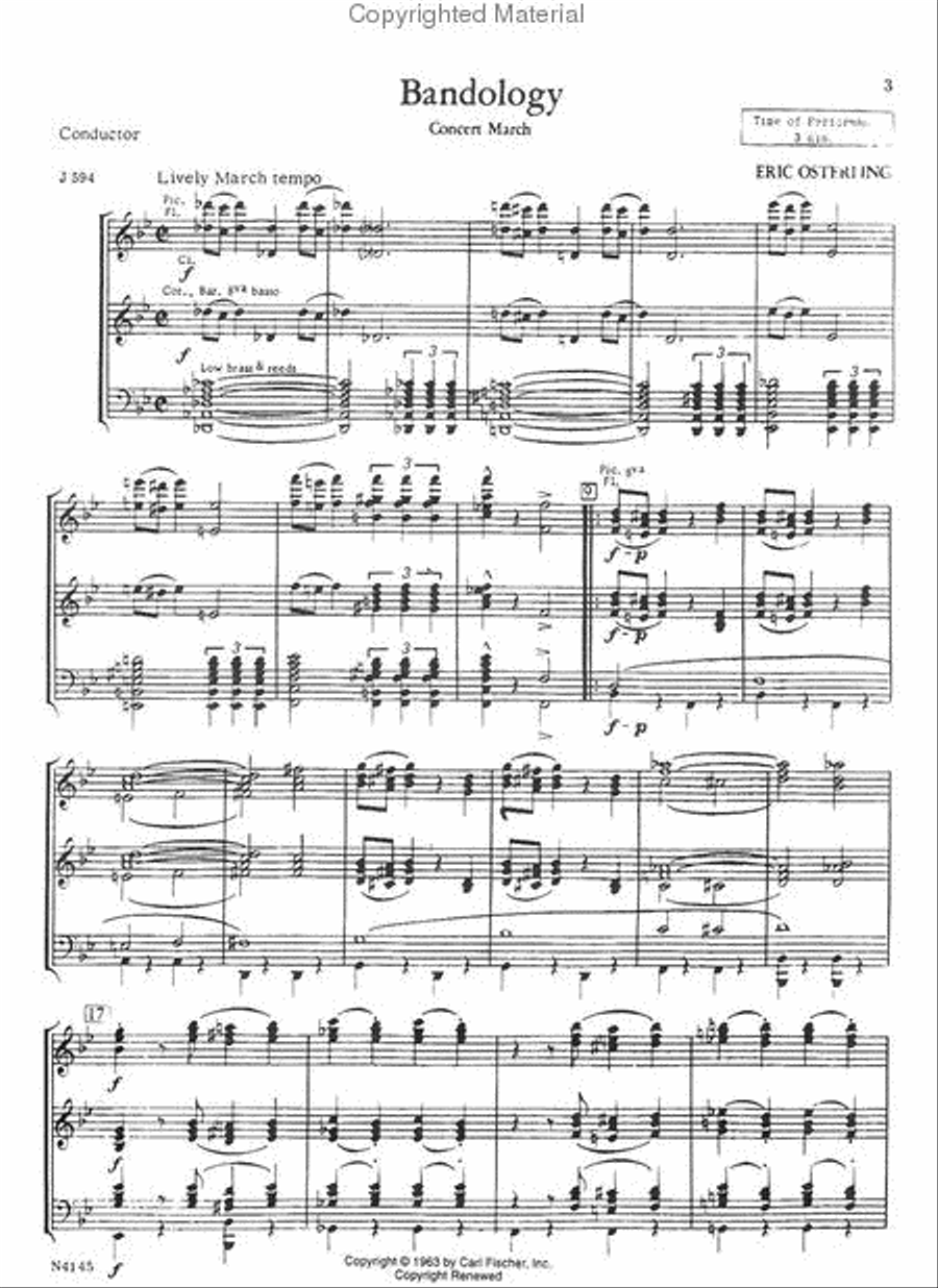 Bandology Concert Band scores gallery preview page 2