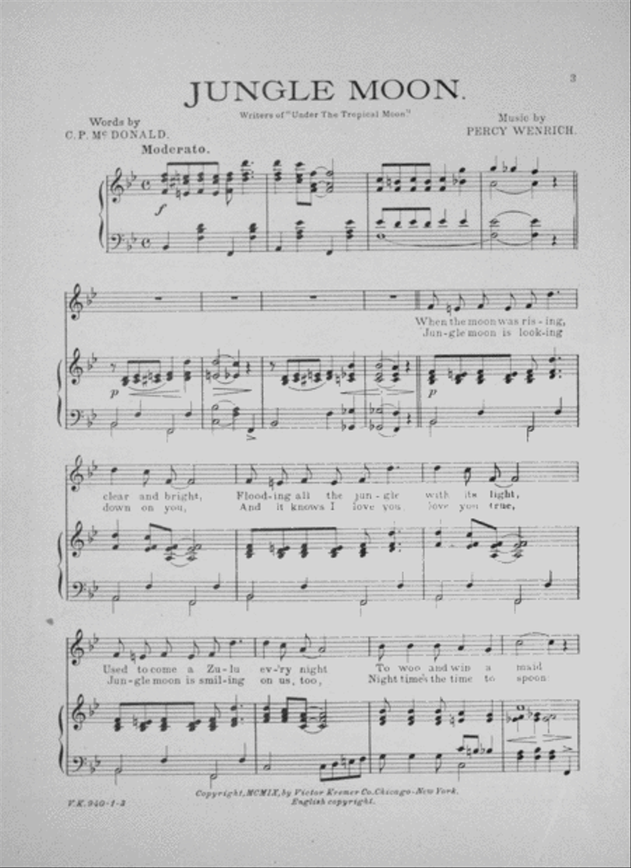 Jungle Moon Voice scores gallery preview page 2