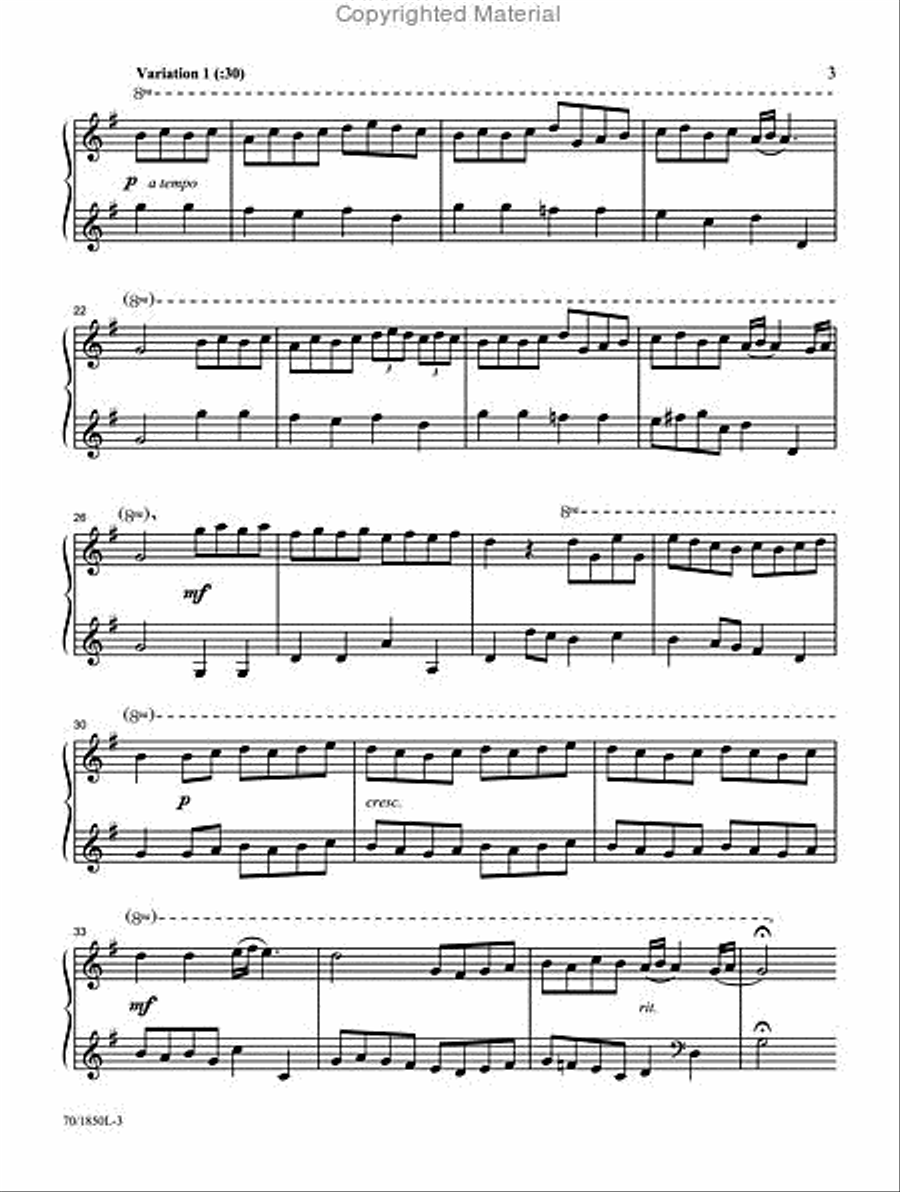 Emmanuel Shall Come Piano Solo scores gallery preview page 7
