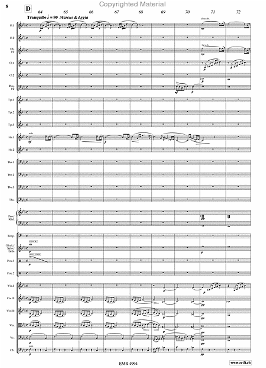 Quo Vadis Orchestra scores gallery preview page 8