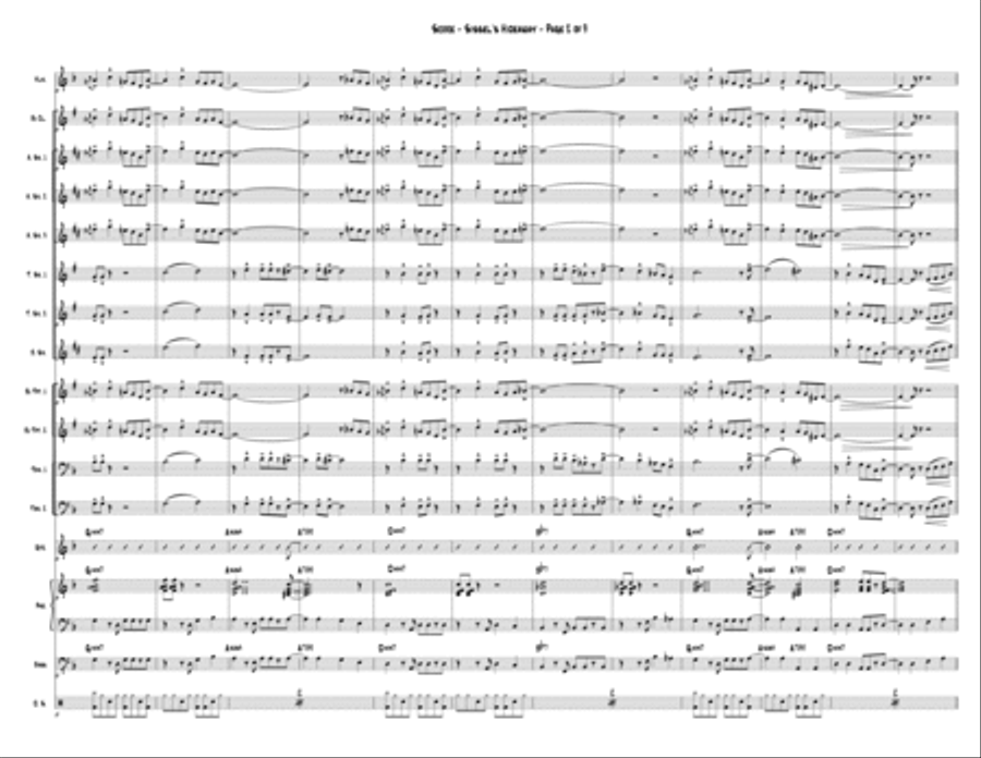 Sissel's Hideaway Large Ensemble scores gallery preview page 2