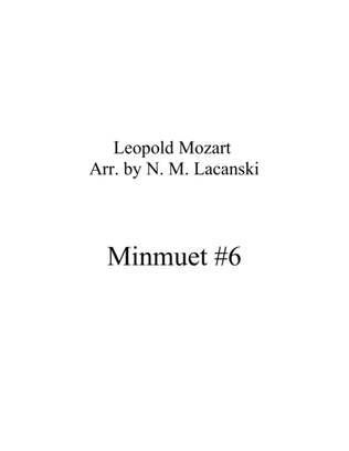 Book cover for Minuet #6