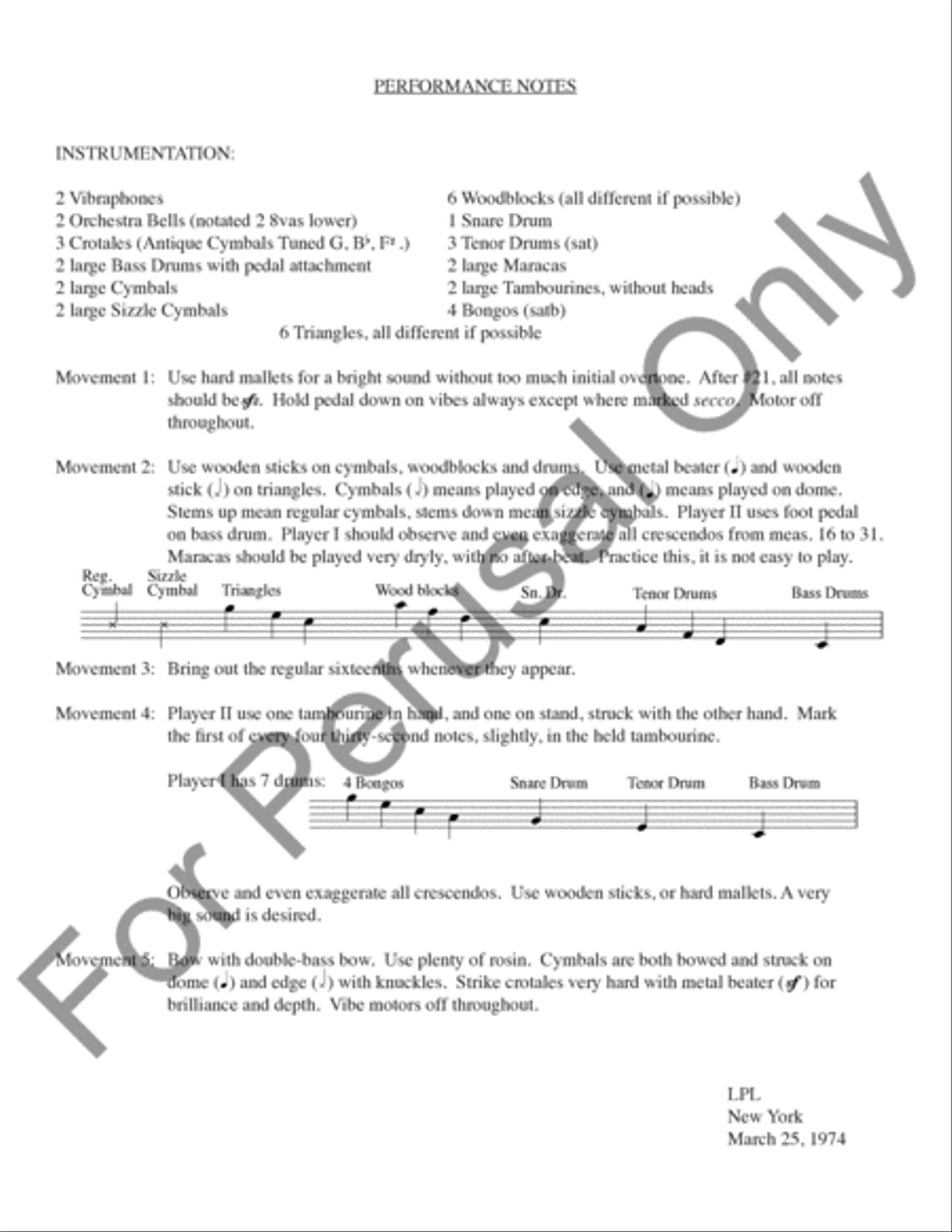 Duets (1974) Orchestra scores gallery preview page 3