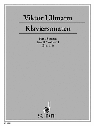 Book cover for Piano Sonatas Volume 1, No. 1-4