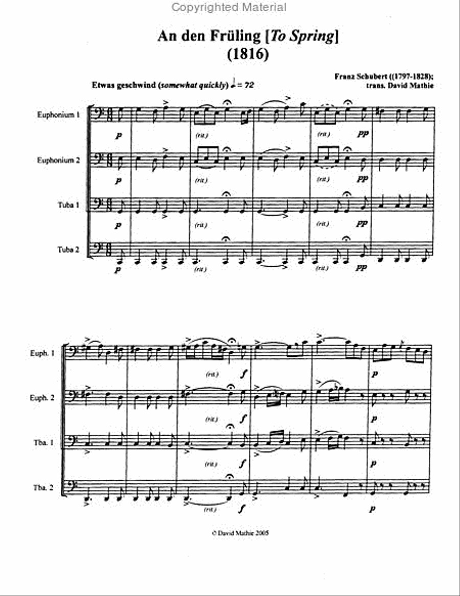 Eleven Songs for Mens Chorus Men's Choir scores gallery preview page 3