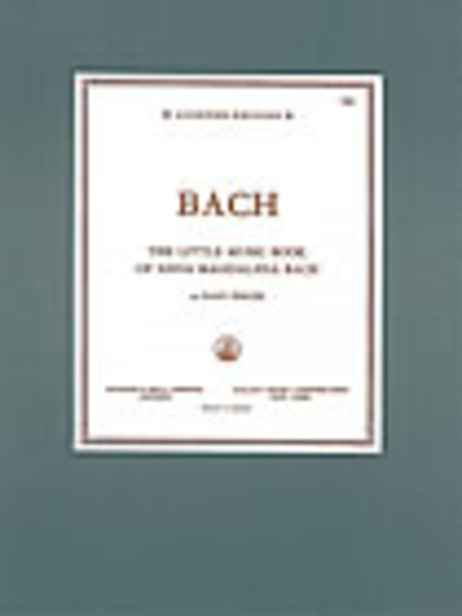 Little Music Book of Anna Magdalena Bach (BWV Anh.122)