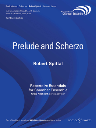 Book cover for Prelude and Scherzo