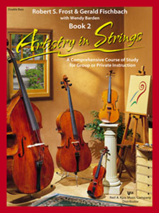 Book cover for Artistry In Strings, Book 2 - Double Bass (Book Only)