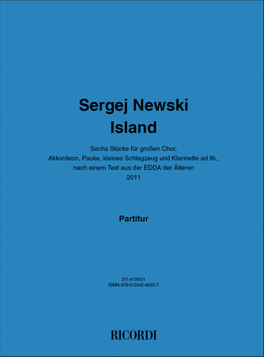 Island Choir scores gallery preview page 1