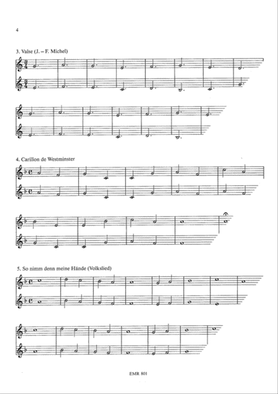 Duet Album Vol. 1 Euphonium Duet scores gallery preview page 5