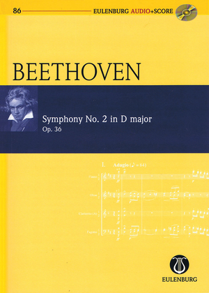 Book cover for Symphony No. 2 in D Major, Op. 36