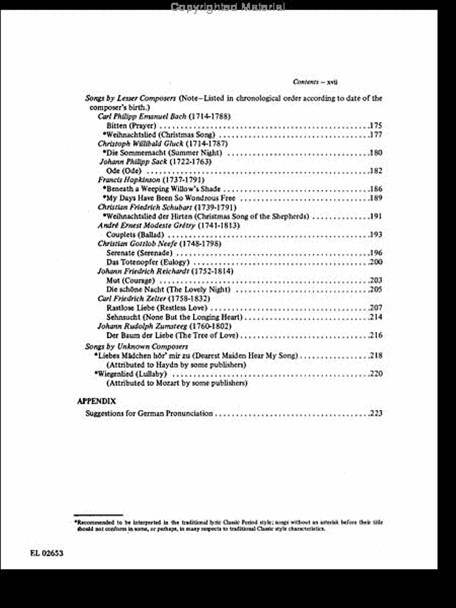 57 Classic Period Songs 57 Classic Period Songs Medium-Low Voice scores gallery preview page 5