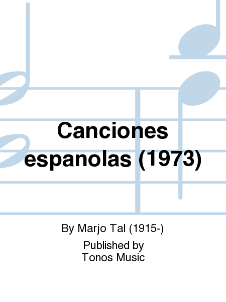 Canciones espanolas (1973)