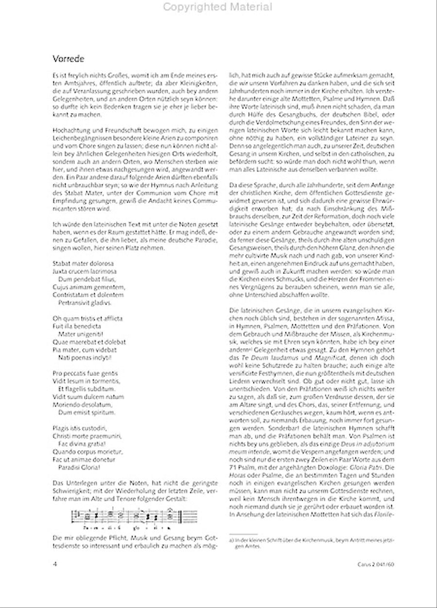 Motets and arias for choirs collected and edited by Johann Adam Hiller, vol. 6 Voice Solo scores gallery preview page 5