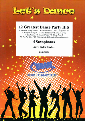 Book cover for 12 Greatest Dance Party Hits
