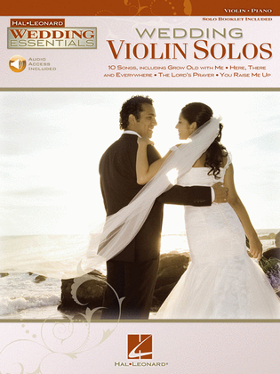 Book cover for Wedding Violin Solos