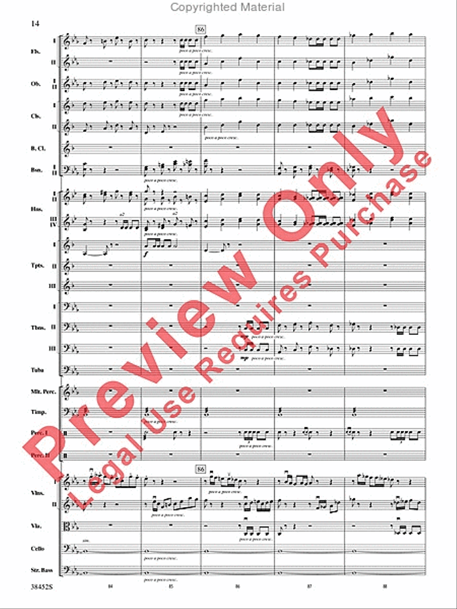 1812 Overture Full Orchestra scores gallery preview page 15