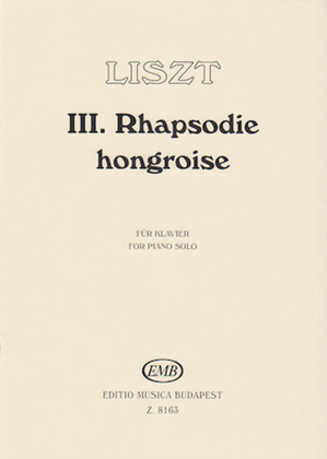 Book cover for Hungarian Rhapsody No. 3