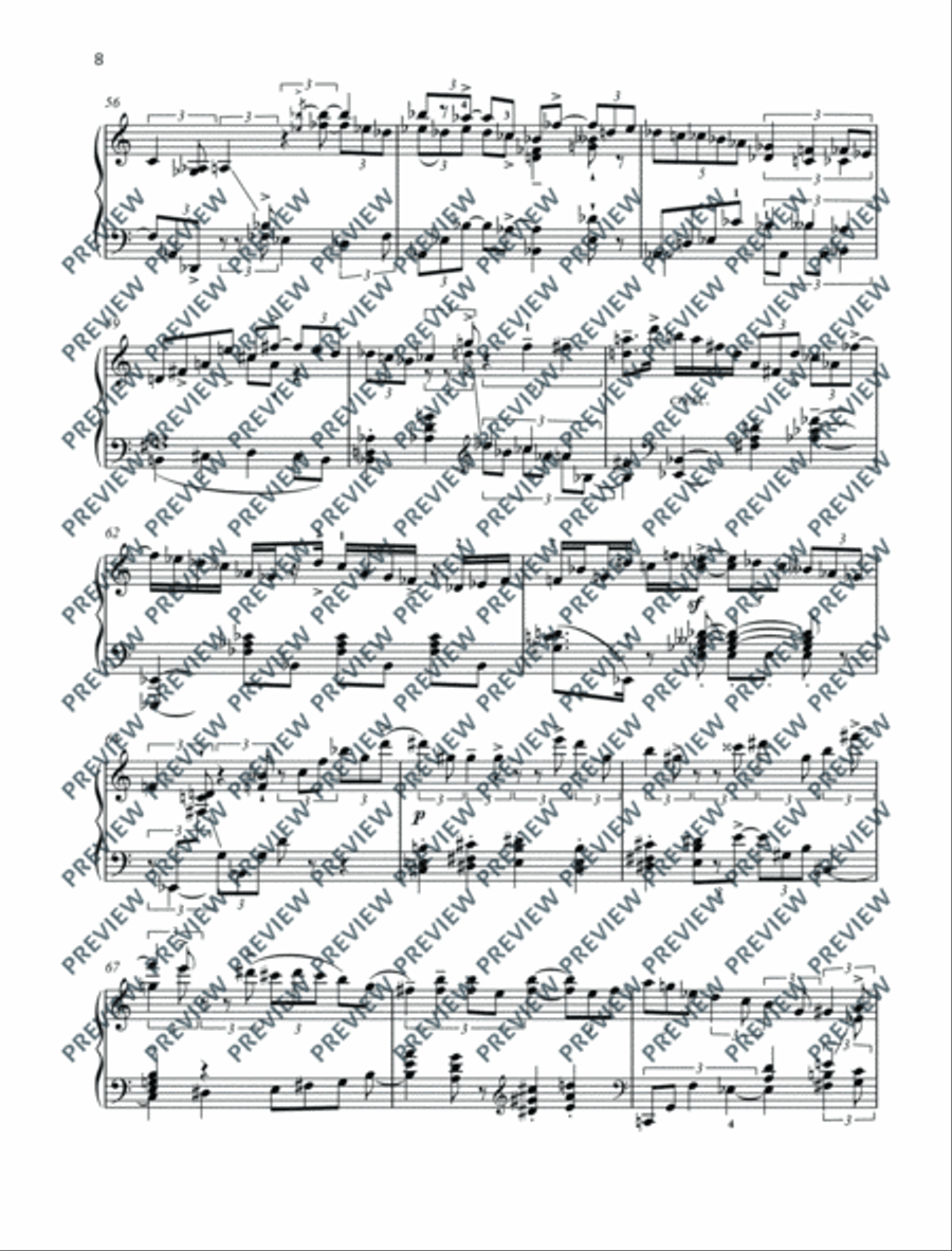Countermove Piano Solo scores gallery preview page 9