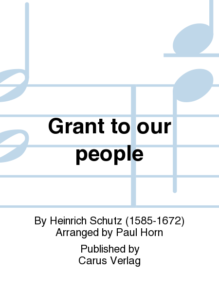 Grant to our people (Gib unsern Fursten)