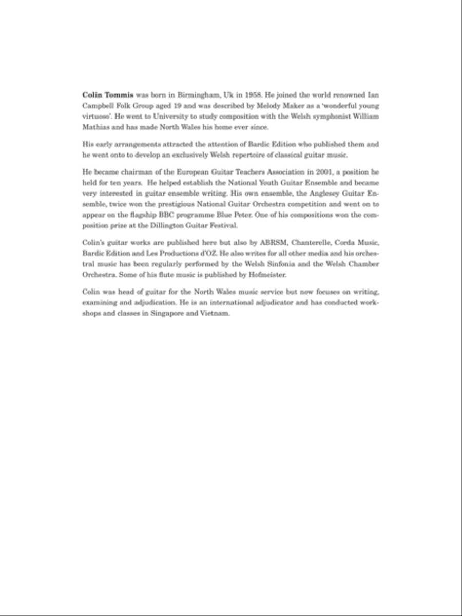 Y Felinheli Guitar Ensemble scores gallery preview page 2