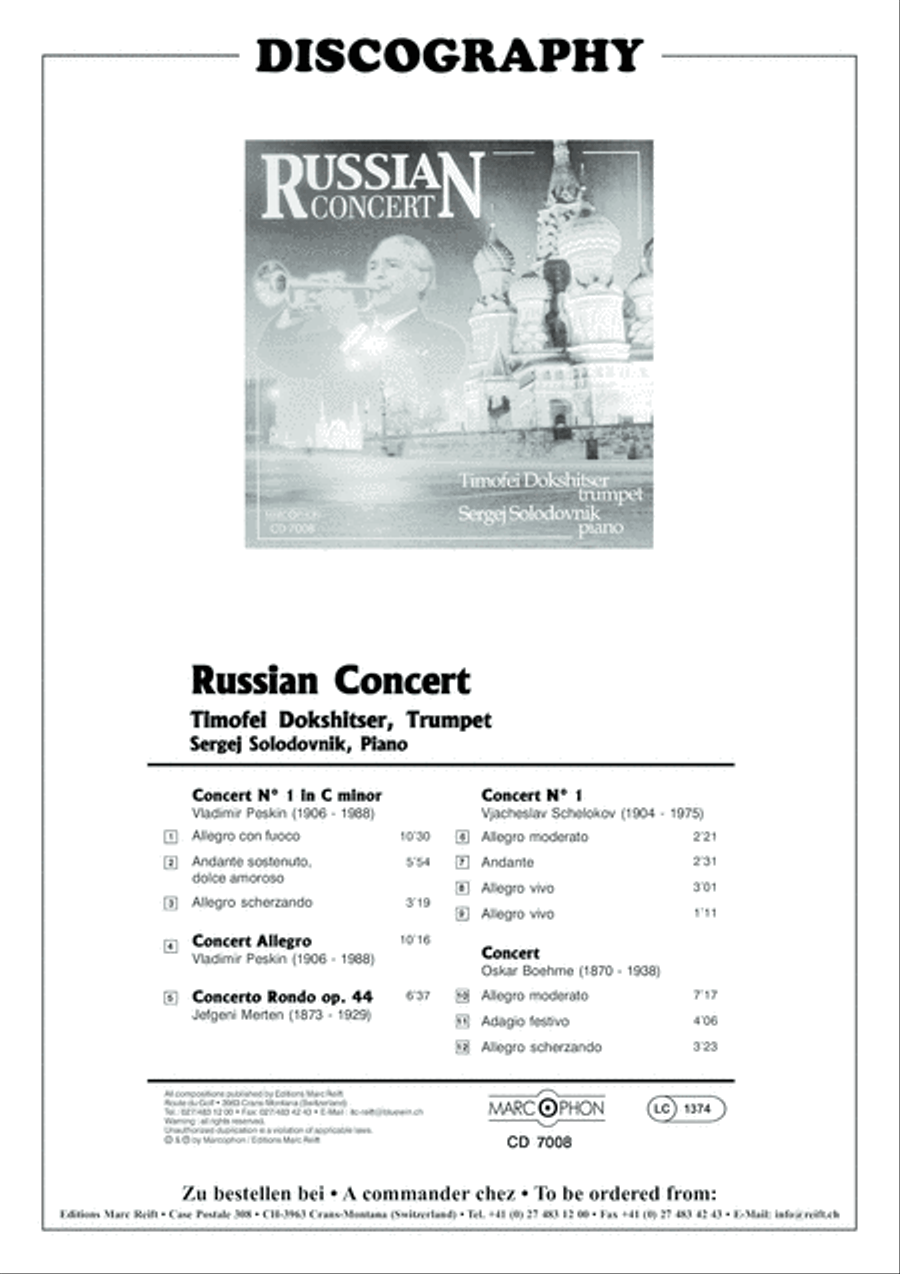 Konzert No. 1 c-moll Trumpet Solo scores gallery preview page 17