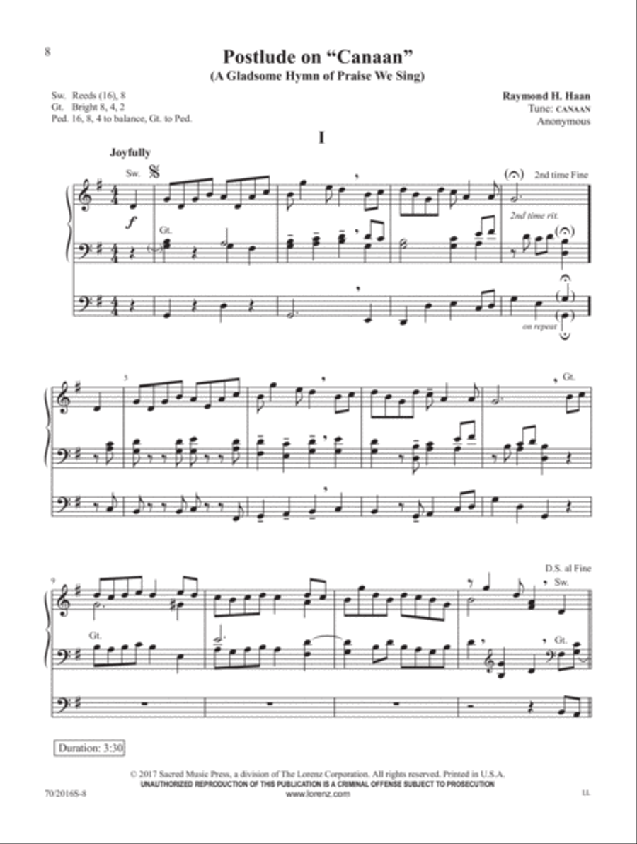 Preludes and Meditations Preludes and Meditations Organ Solo scores gallery preview page 4