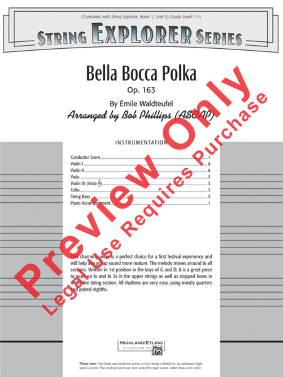 Bella Bocca Polka