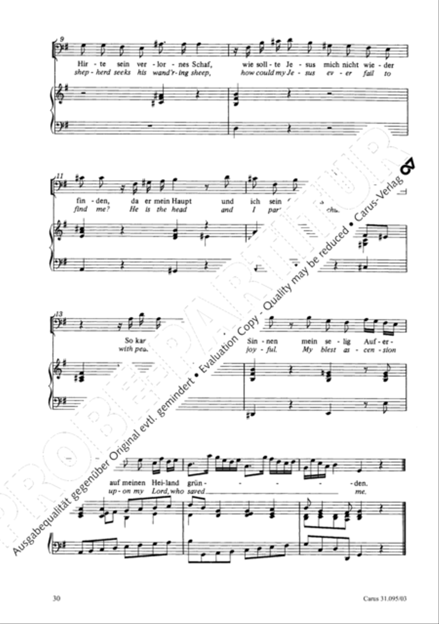 For me to live is Jesus (Christus, der ist mein Leben) STB scores gallery preview page 31