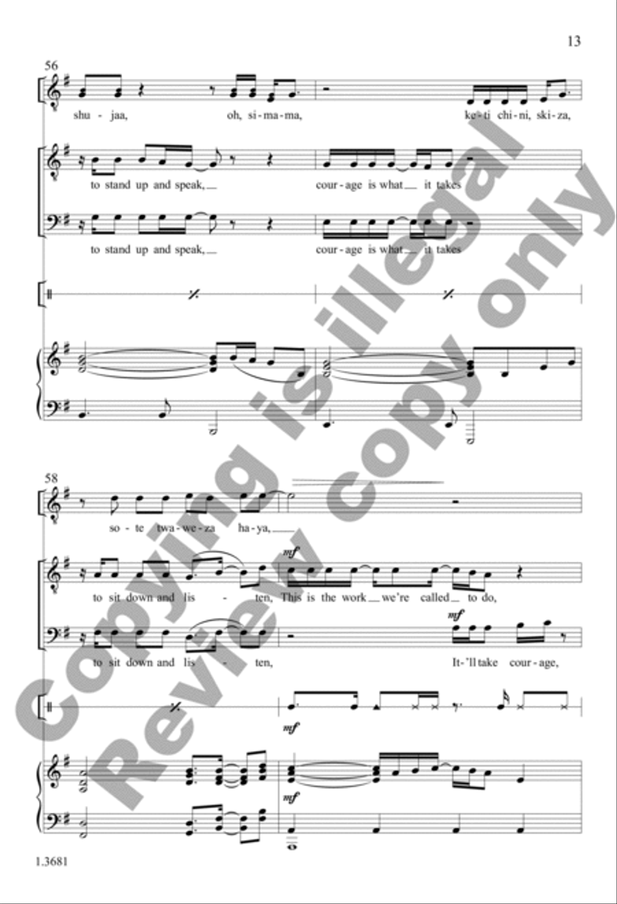 Reconcile Reconcile 3-Part scores gallery preview page 13
