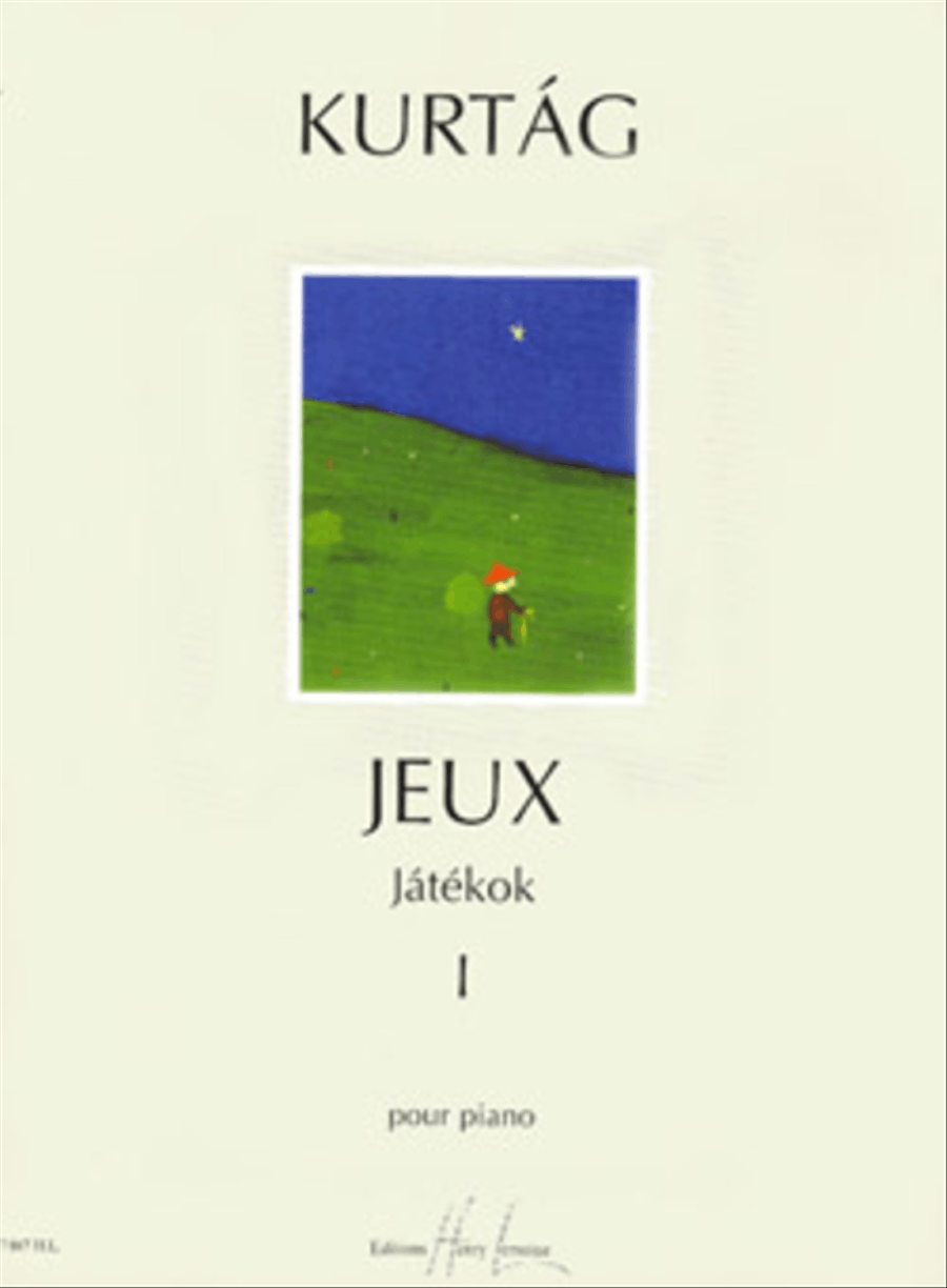 Jeux (Jatekok) - Volume 1 Piano Method scores gallery preview page 1