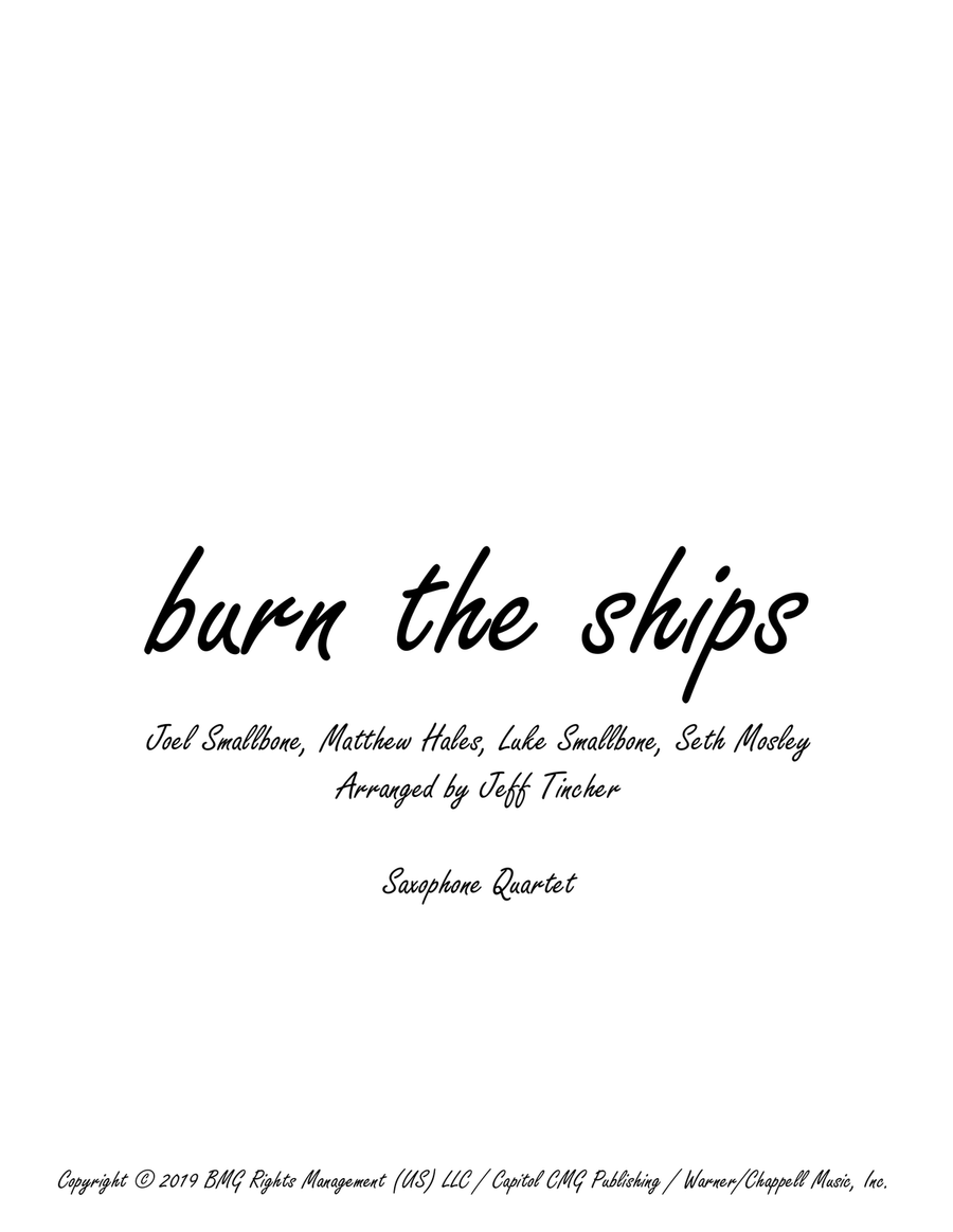 Burn The Ships