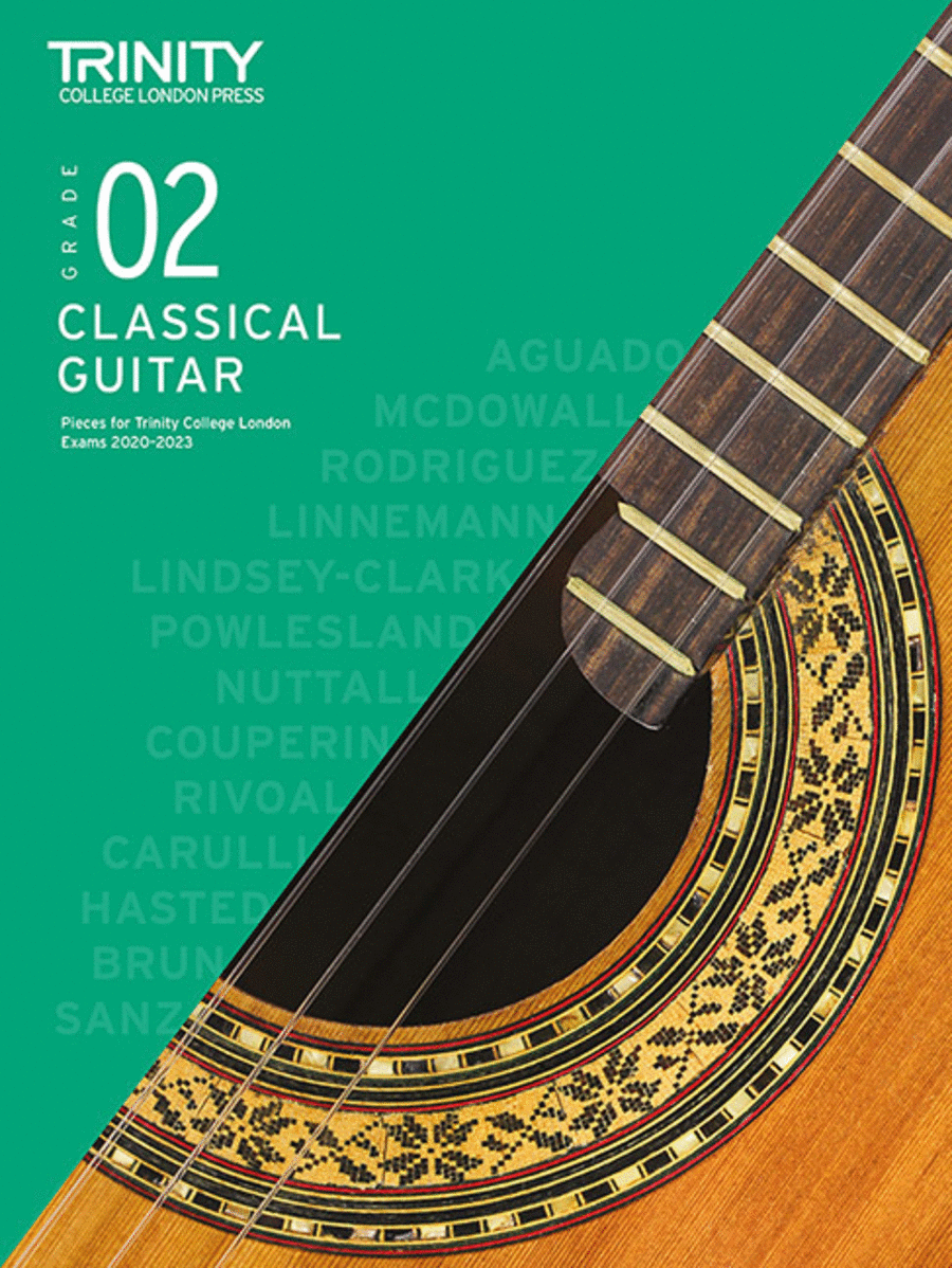 Classical Guitar Exam Pieces 2020-2023: Grade 2 Acoustic Guitar scores gallery preview page 1