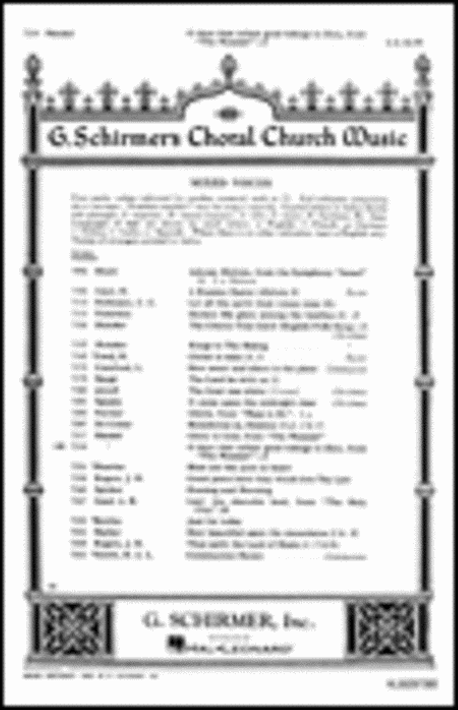O Thou That Tellest Good Tidings to Zion (from The Messiah) 4-Part scores gallery preview page 1