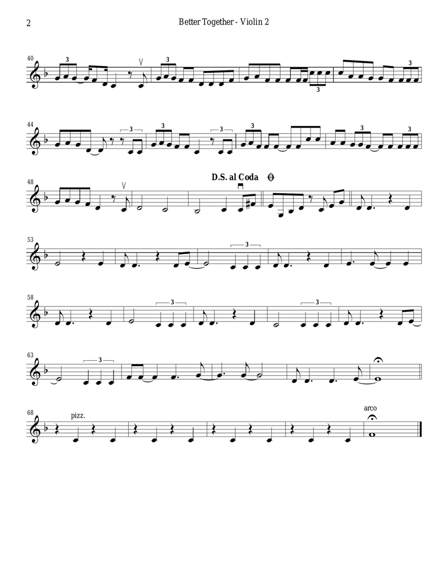 Better Together String Quartet scores gallery preview page 4
