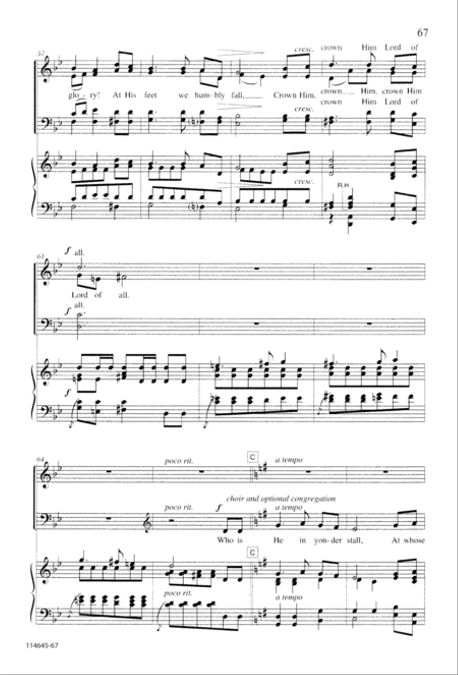 The Newborn King The Newborn King 4-Part scores gallery preview page 75