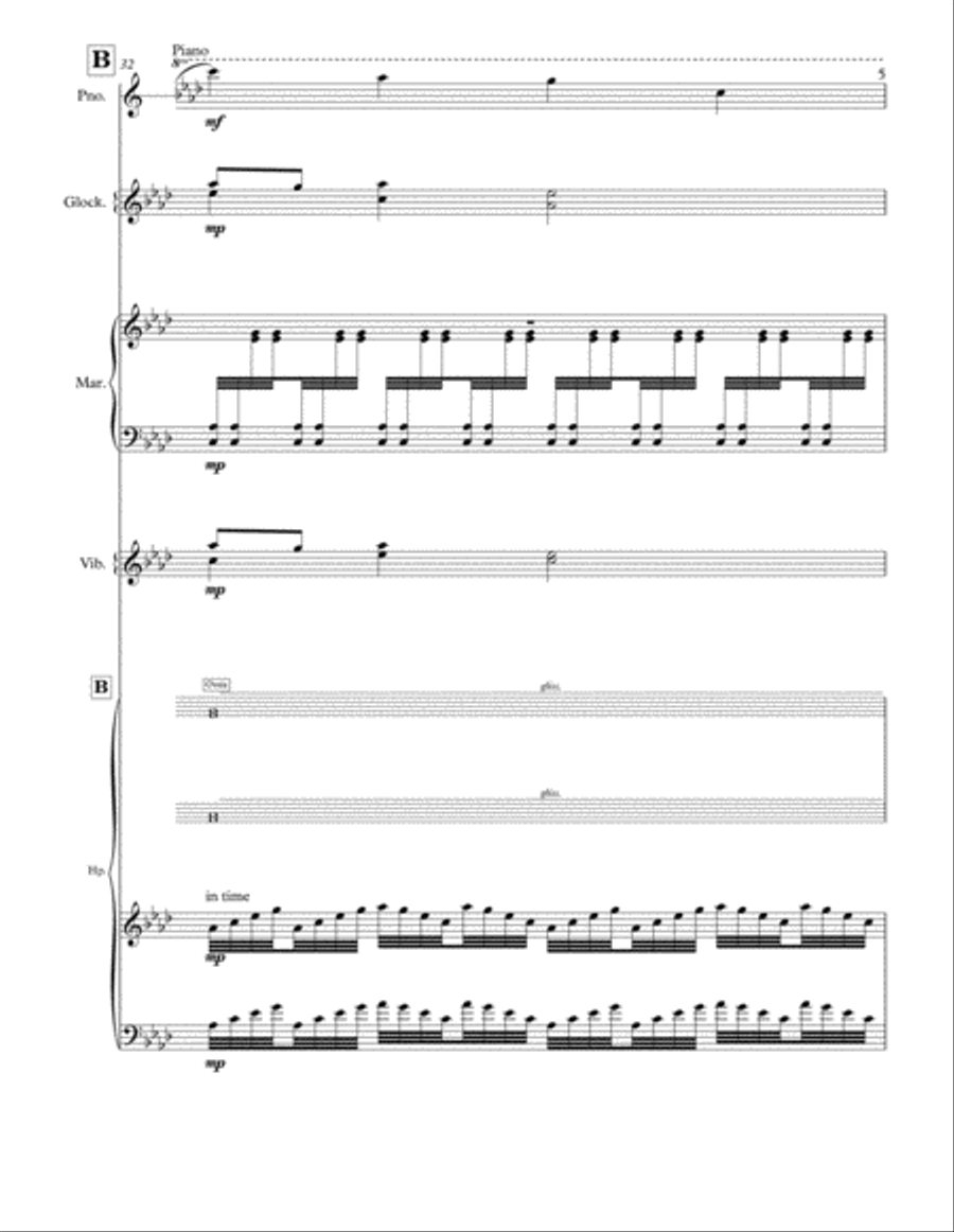 Shores Percussion Ensemble scores gallery preview page 5