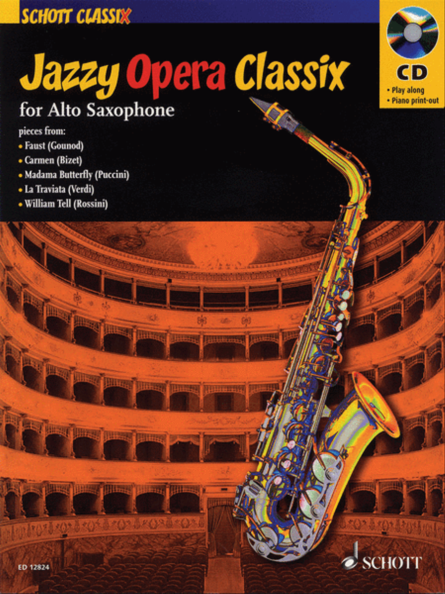 Jazzy Opera Classix Alto Saxophone scores gallery preview page 1