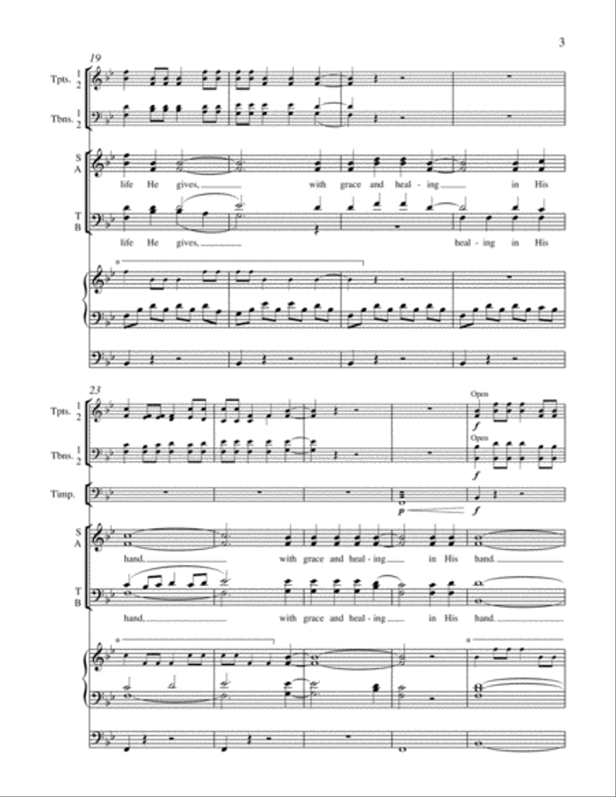 A Hymn of Resurrection (Full/Choral Score) image number null