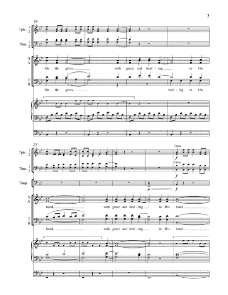 A Hymn of Resurrection (Full/Choral Score) by Gwyneth W. Walker 4-Part - Sheet Music