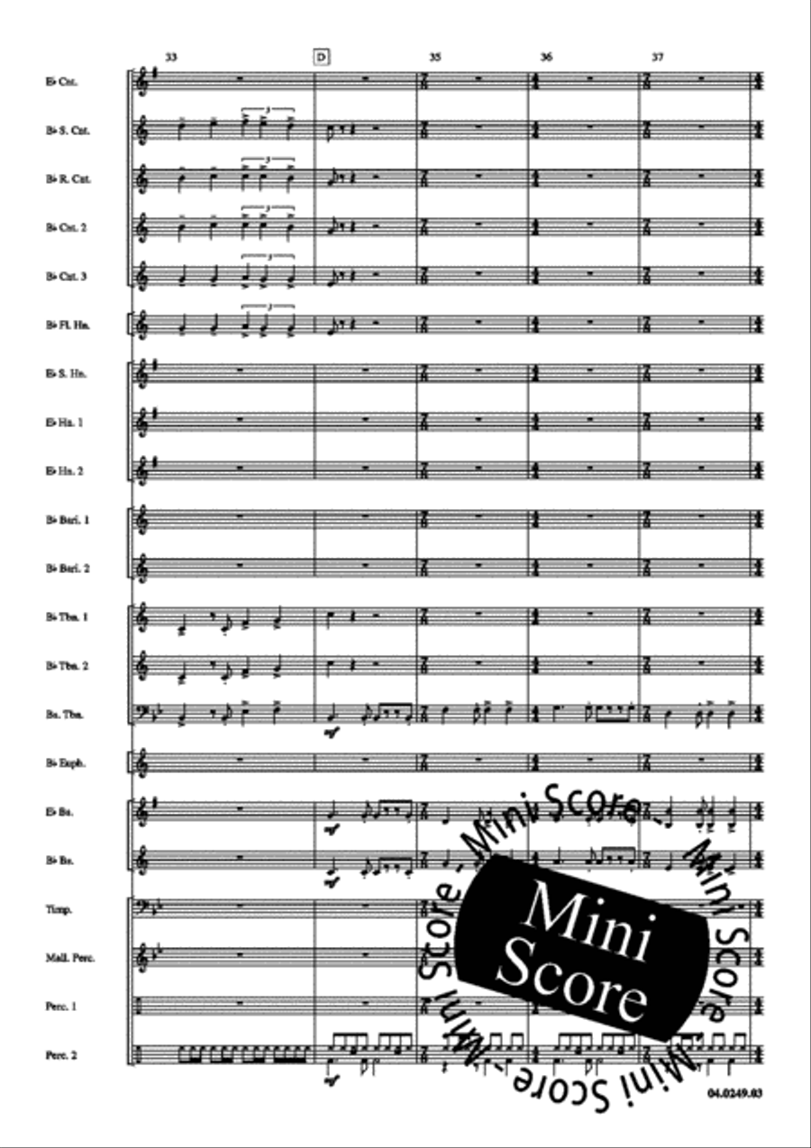 Four Meets Seven Four Meets Seven Brass Band scores gallery preview page 11