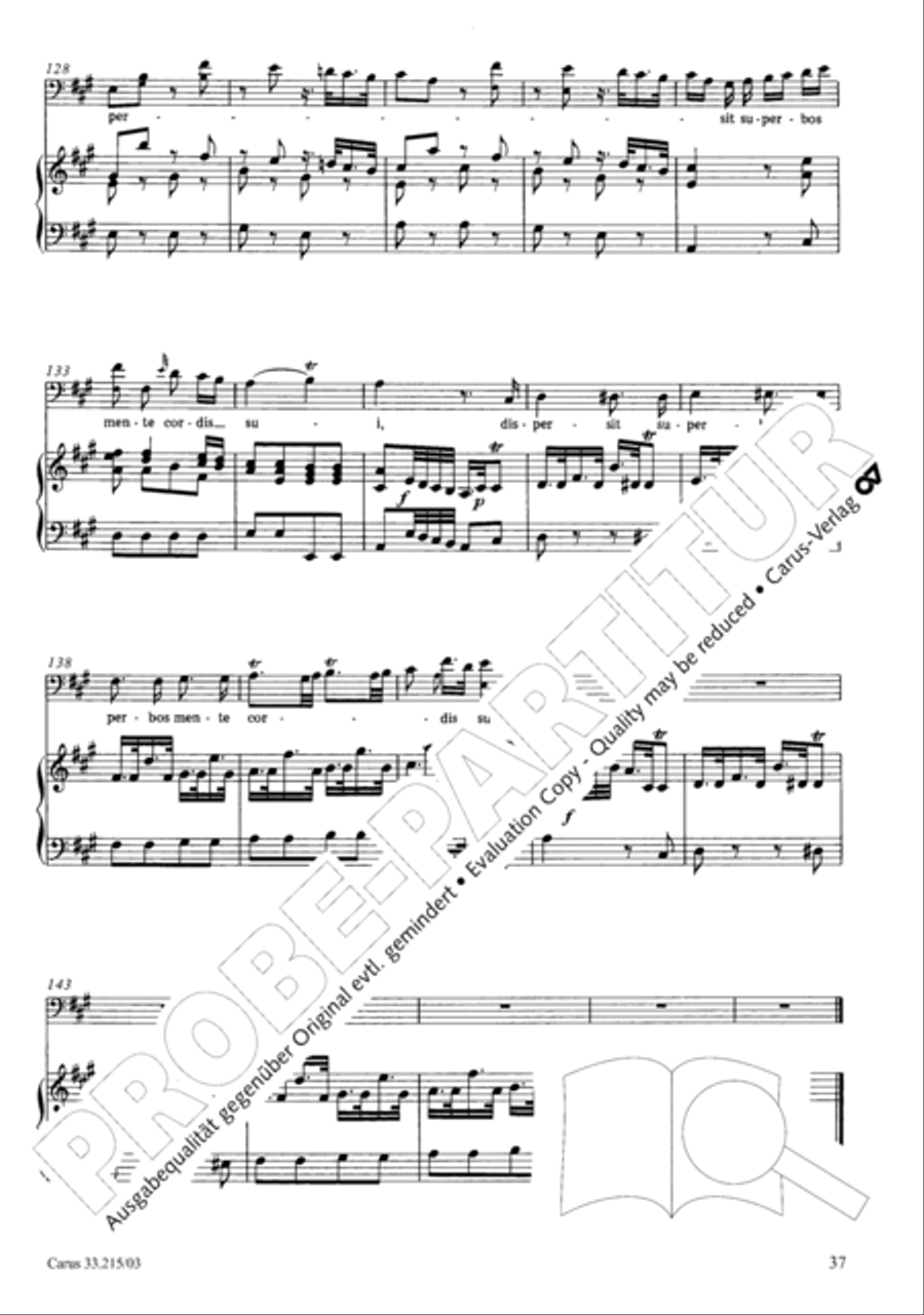Magnificat Magnificat 4-Part scores gallery preview page 38