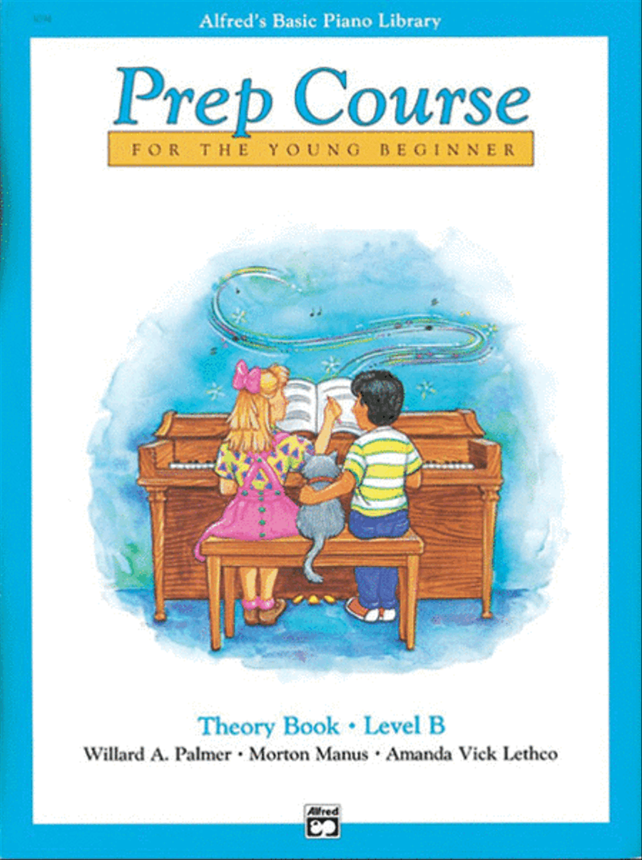Alfred's Basic Piano Prep Course Theory, Book B Piano Method scores gallery preview page 1