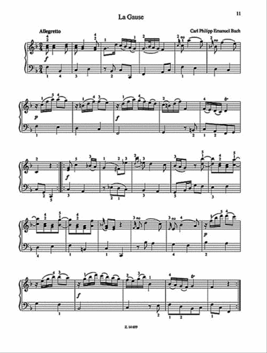 Bach Easy Piano Pieces – Musical Expeditions Series Easy Piano scores gallery preview page 2