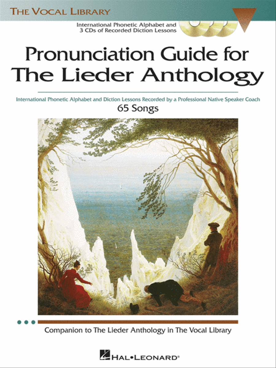 Book cover for The Lieder Anthology - Pronunciation Guide