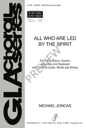 Book cover for All Who Are Led by the Spirit